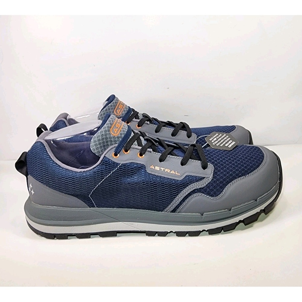 Astral TR1 Mesh Sneakers Mens 12 Gray Blue Trail Running Lightweight Grip NEW